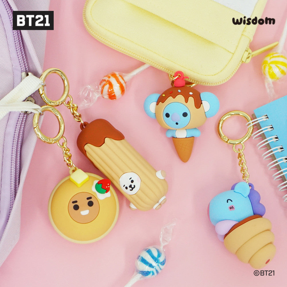 BT21 Baby Sweet Things Figure Keyring