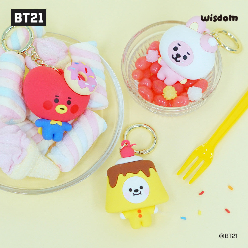 BT21 Baby Sweet Things Figure Keyring