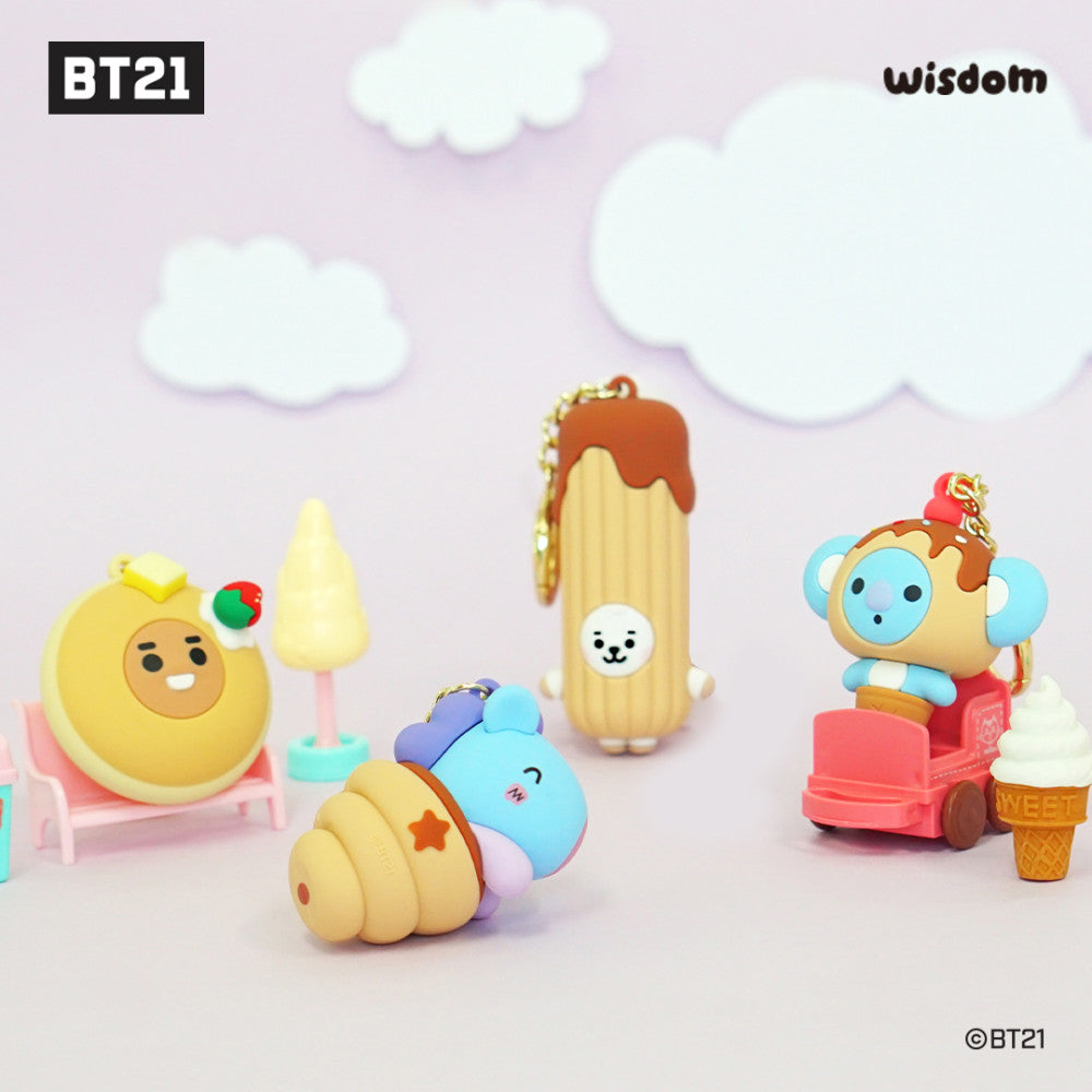 BT21 Baby Sweet Things Figure Keyring