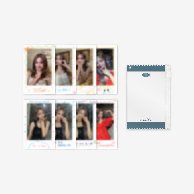 TWICE TZUYU [abouTZU] Polaroid & PVC Pouch Set