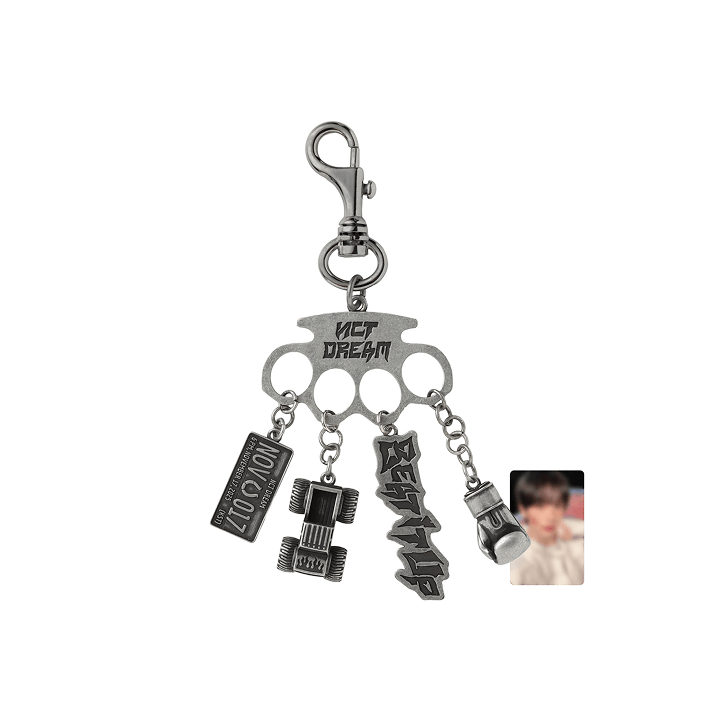 NCT DREAM [Beat It Up] Metal Knuckle Keyring Set