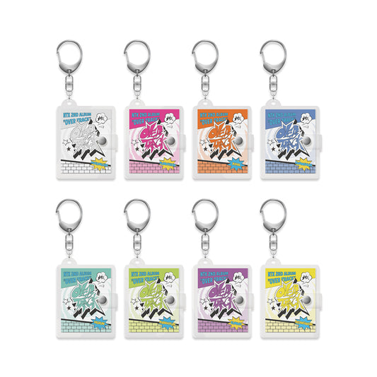 NTX 2nd Full Album: OVER TRACK (Binder Keyring Ver.)