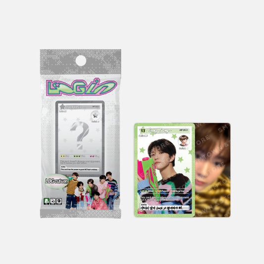 NCT WISH [2025 Asia Tour : LOG in] Random Trading Card Set (LOG out ver)