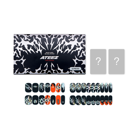 ATEEZ Ready Cured Gel Nail Sticker : THE ORIGIN