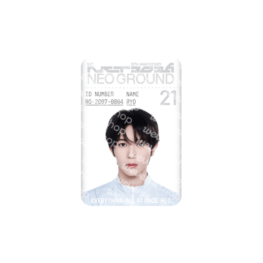 NCT [10th Anniversary NEO GROUND] Random Metal ID Badge