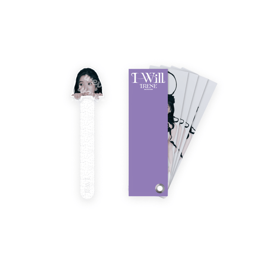 RED VELVET IRENE [I-WILL] Bookmark Set