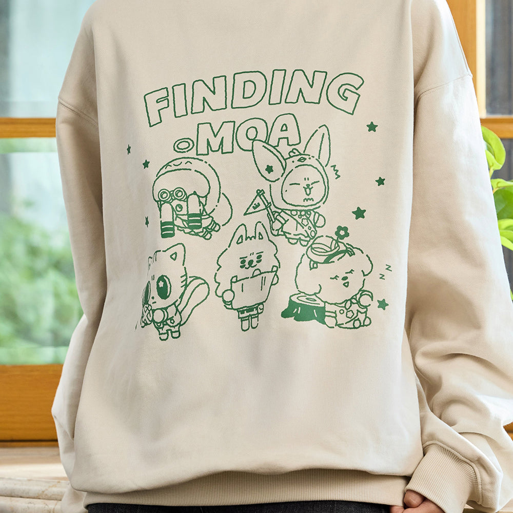 【国内正規総代理店アイテム】 Sweat MOA] FINDING [PPULBATU TXT Shirt KPOP2U_Unnie – アイドル