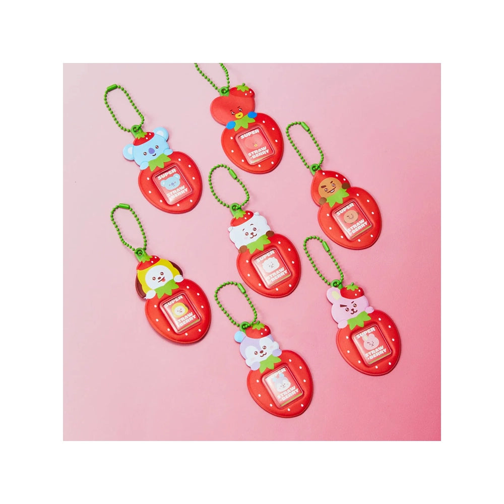 BT21 [Strawberry Party] Mini Photo Holder Keyring