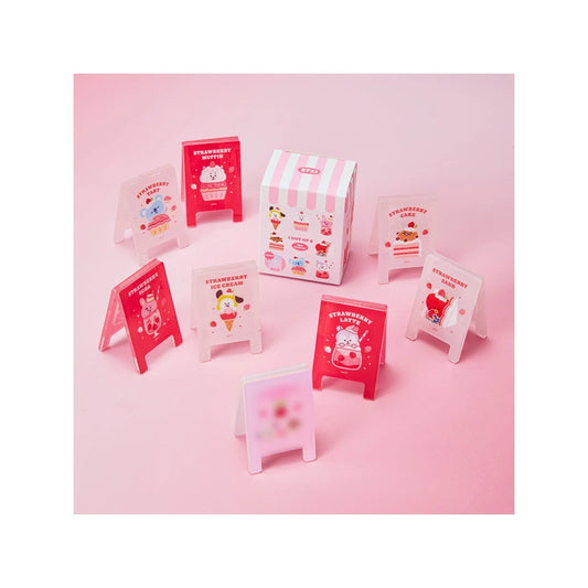 BT21 [Strawberry Party] Random Acrylic Multi Clip