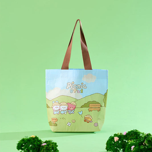 BT21 minini Mini [Picnic Mate] Reusable Bag (M)