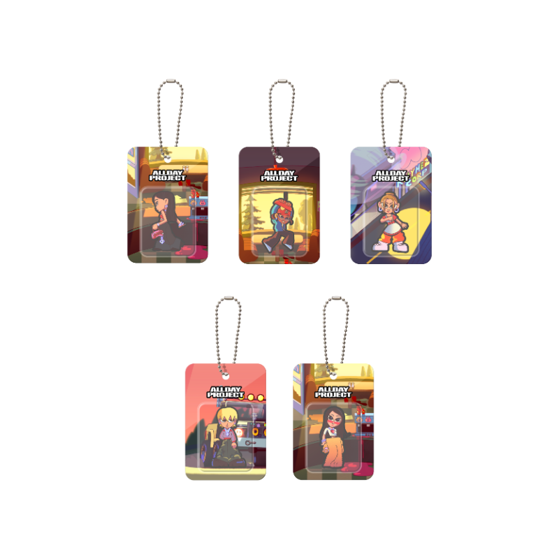 ALLDAY PROJECT [ALLDAY PROJECT] Random Cartoon Mini Keyring