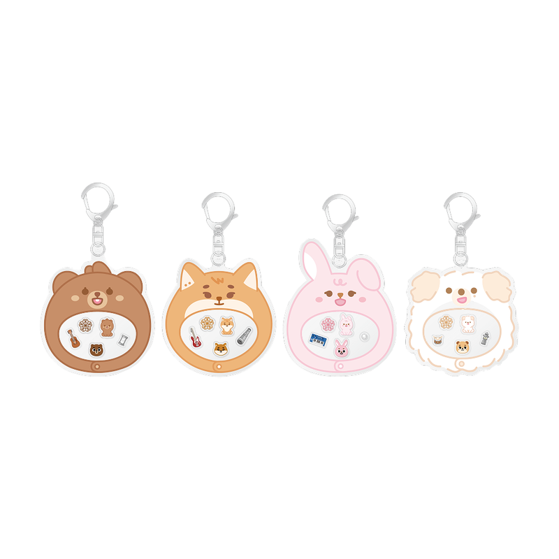 DAY6 [PIER 10 : All My Days] PETIT DENIMALZ Shaker Keyring
