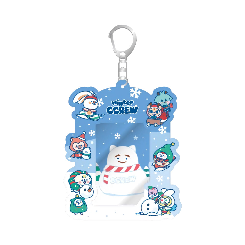 CRAVITY [WINTER CCREW] Card Holder Keyring