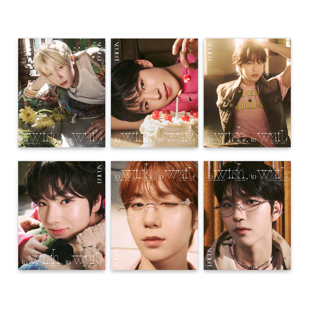 DICON VOLUME N°29 NCT WISH TO WISH, TO WAIT [B-type]