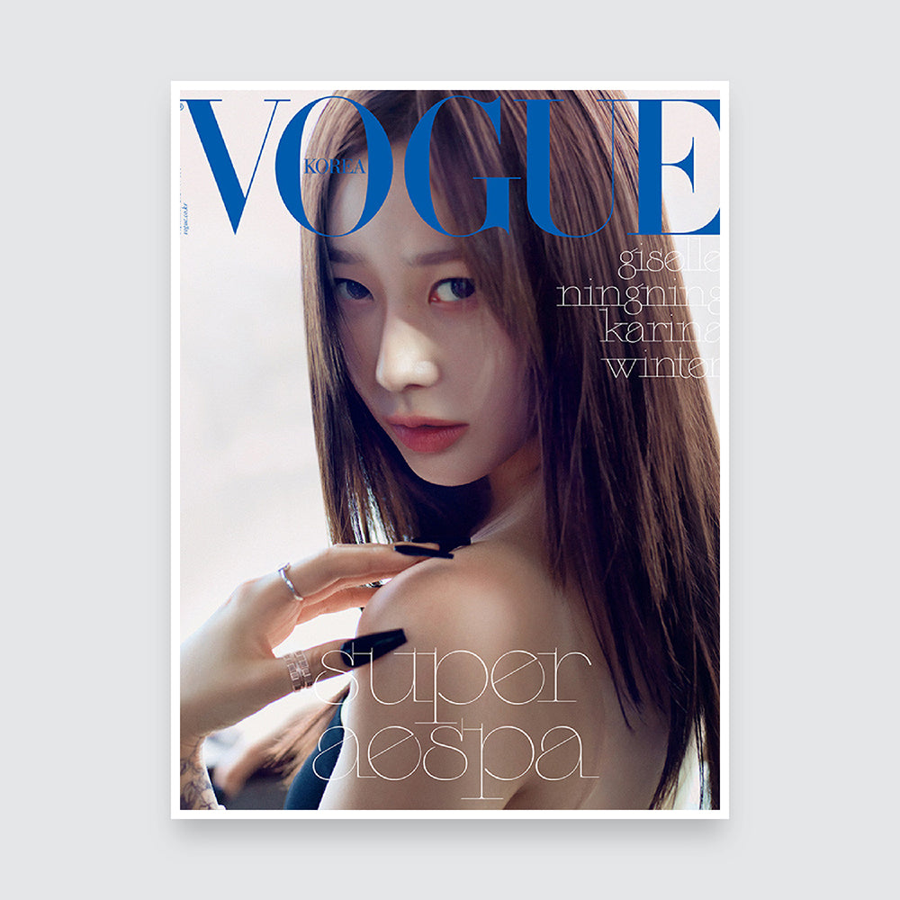 VOGUE Korea Magazine September 2024 : aespa Cover