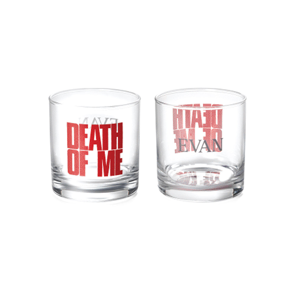 EVAN [DEATH OF ME] Glass Cup (1EA)