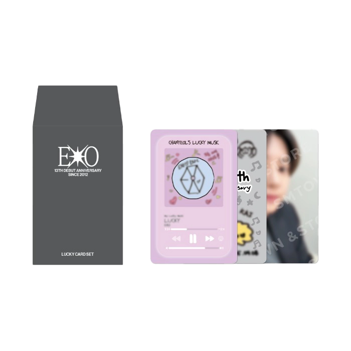 EXO 13th Anniversary Lucky Card Set
