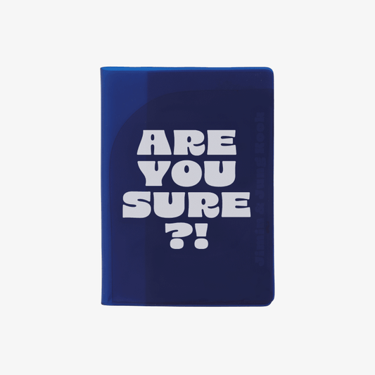 BTS Jimin & Jungkook [Are You Sure?!] Passport Cover