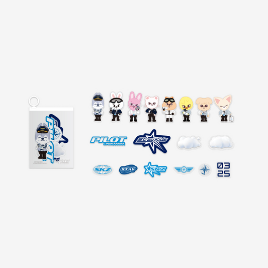 STRAY KIDS [PILOT : FOR ★★★★★] SKZOO Carrier Sticker Set