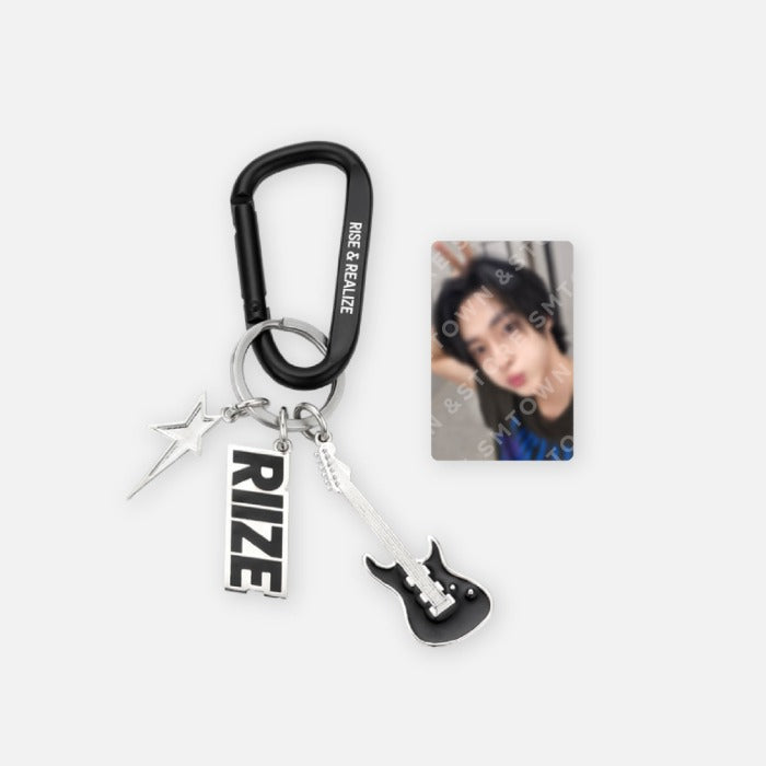 RIIZE [ON THE SING STREET Pop Up] Carabiner Keyring Set