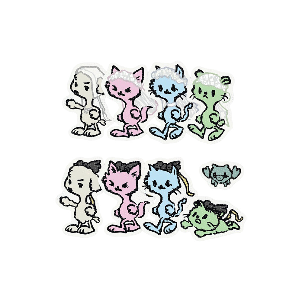 QWER [CEREMONY] Removable Sticker Set
