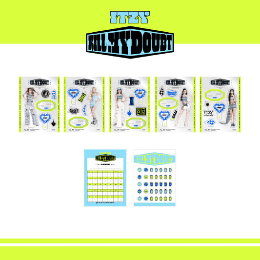 ITZY [Kill My Doubt] Acrylic Kit