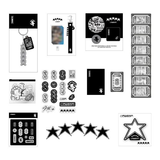 STRAY KIDS [★★★★★ (5-STAR) Pop-Up Store] All Package