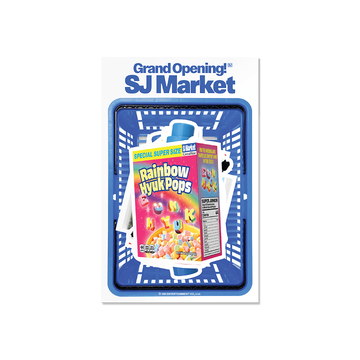 SUPER JUNIOR [SJ MARKET] Removable Sticker