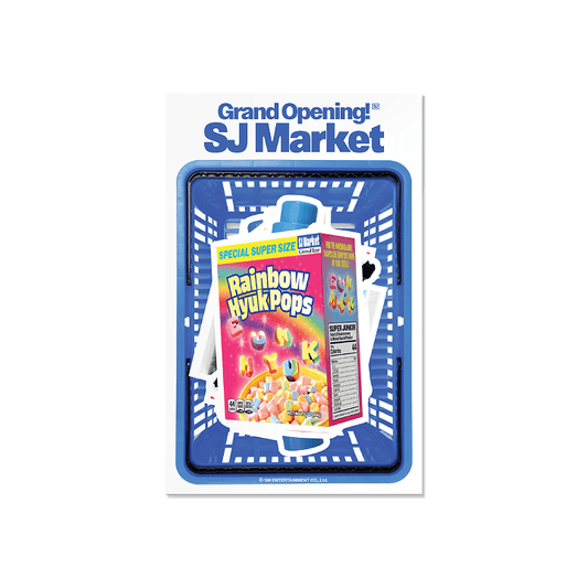 SUPER JUNIOR [SJ MARKET] Removable Sticker