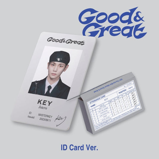 SHINee KEY 2nd Mini Album : Good & Great (ID Card ver)