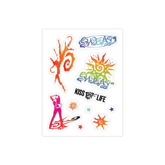 KISS OF LIFE [SWEAT] Tattoo Sticker