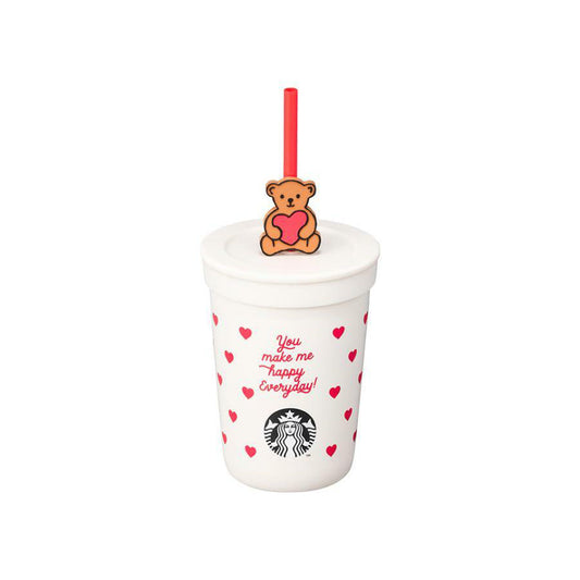 Starbucks Korea SS Be Mine Cream Hobby Coldcup 355ml
