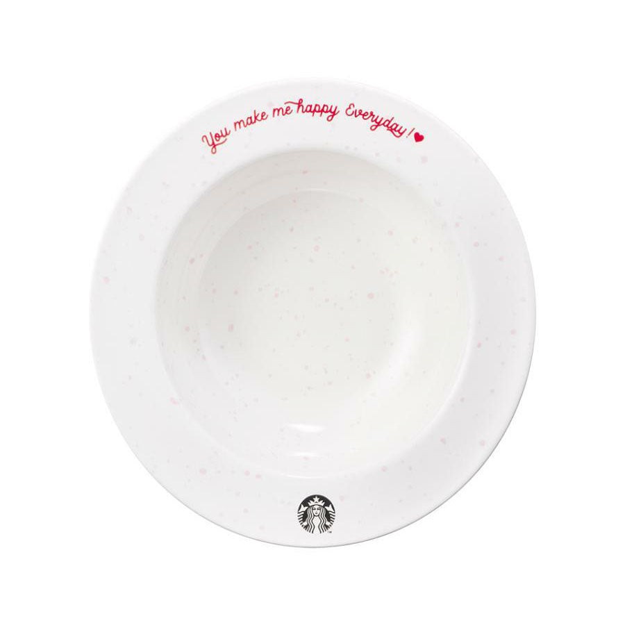Starbucks Korea Popping Love Bowl & Cutlery Set
