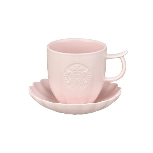 Starbucks Korea X MUJAGI Blossom Mug & Plate Set 200ml