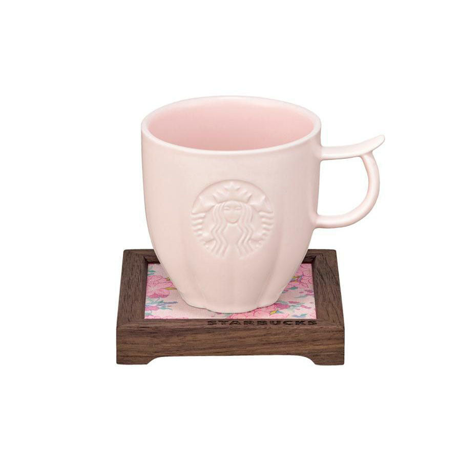Starbucks Korea X FURMIN Blossom Wood Coaster Set (2P)