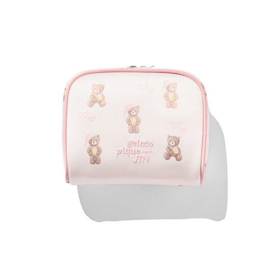 BTS JIN [gelato pique meets JIN] Bear Pattern Pouch