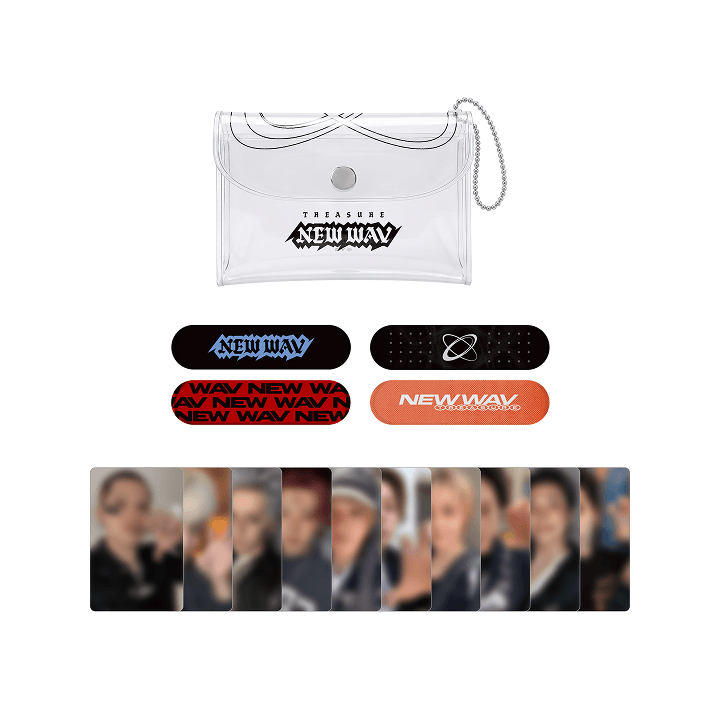 TREASURE [NEWWAV] PVC Photocard Pouch Set