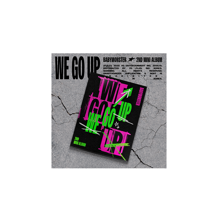 BABYMONSTER 2nd Mini Album : WE GO UP