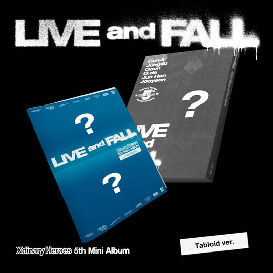 XDINARY HEROES 5th Mini Album : LIVE and FALL (Tabloid ver)