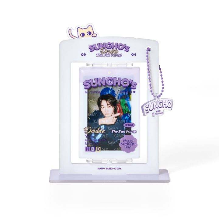 BOYNEXTDOOR [SUNGHO Double The Fun Party] Photocard Stand Set