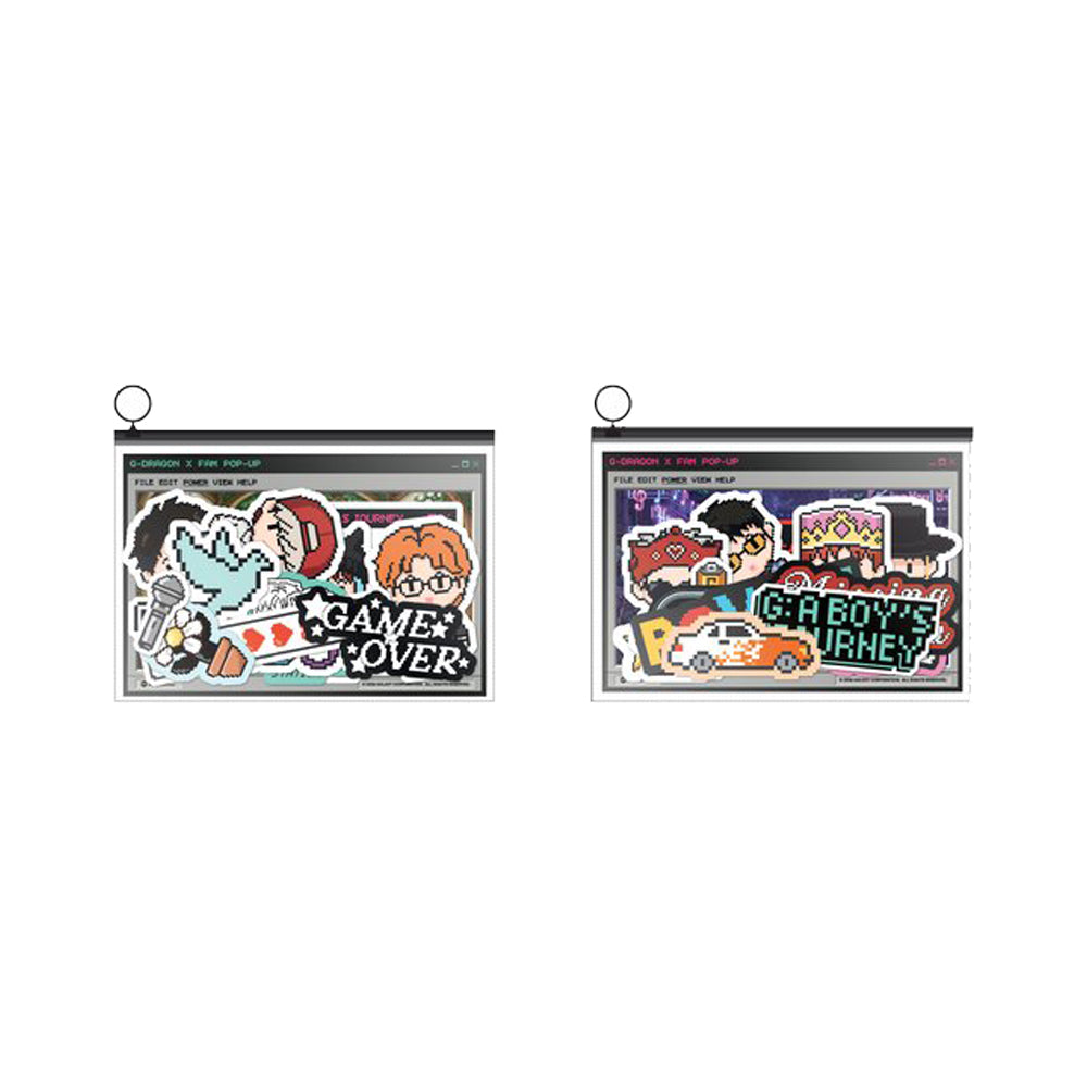 G-DRAGON [G: A BOY'S JOURNEY] Sticker Pack