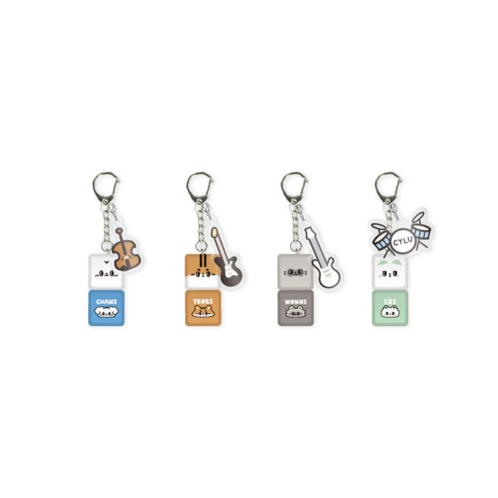 LUCY [CYLU FESTIVAL in LUCY ISLAND] Random Keycap Keyring