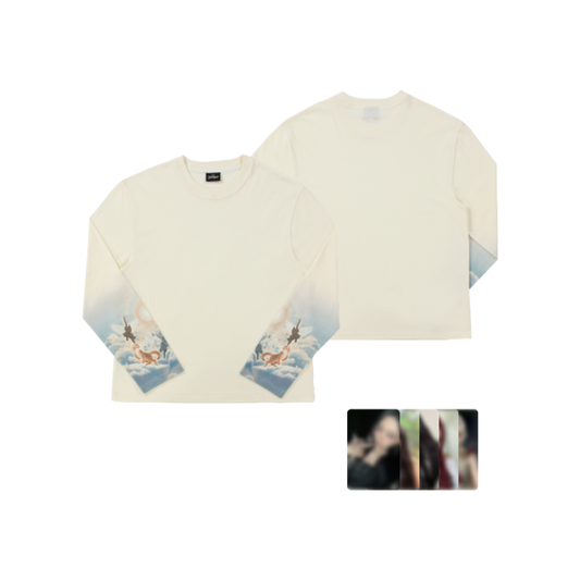 MEOVV [BITE NOW] Long Sleeve Shirt Set
