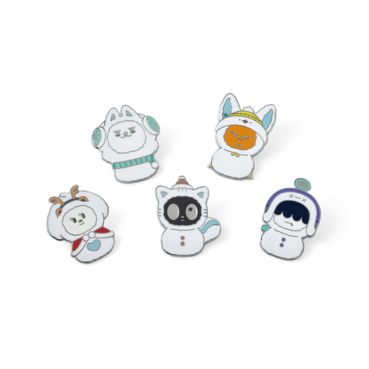 TXT [PPULBATU Snow Magic] Badge Set