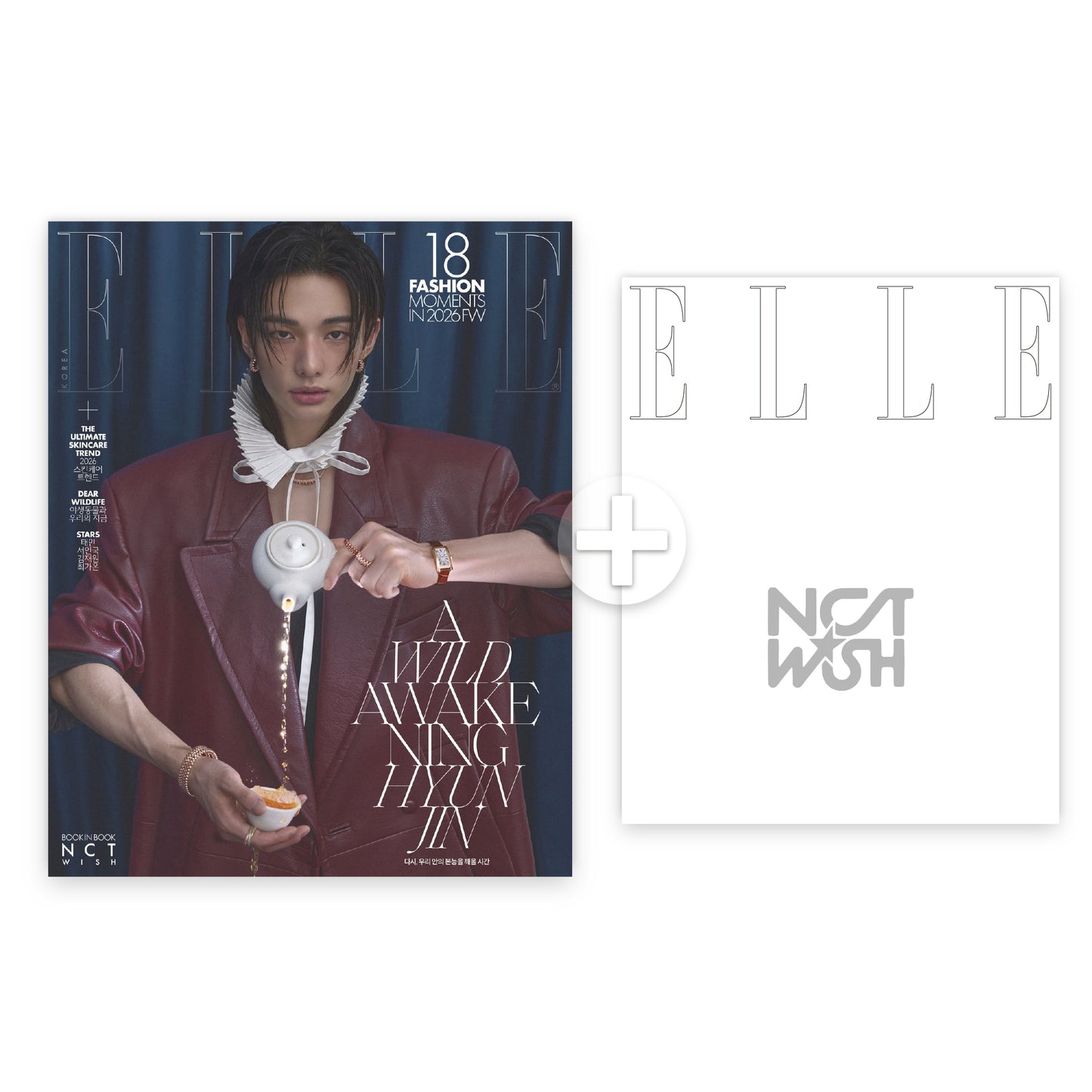 ELLE Korea April 2026 : STRAY KIDS HYUNJIN + NCT WISH