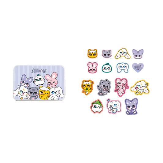 Billlie [Billlie’ver. Billage] Tin Case & Removable Sticker Set