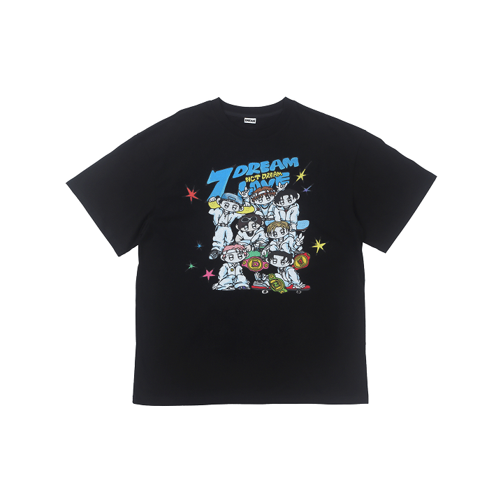 NCT DREAM [TIME RIDERS] T-shirt (Illustration Ver.)