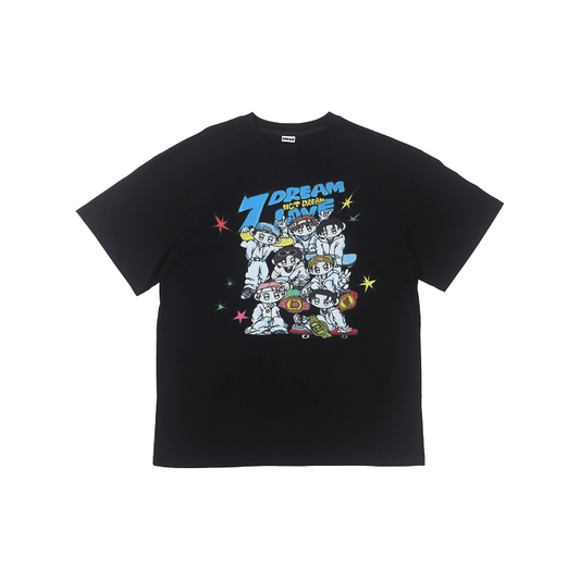 NCT DREAM [TIME RIDERS] T-shirt (Illustration Ver.)