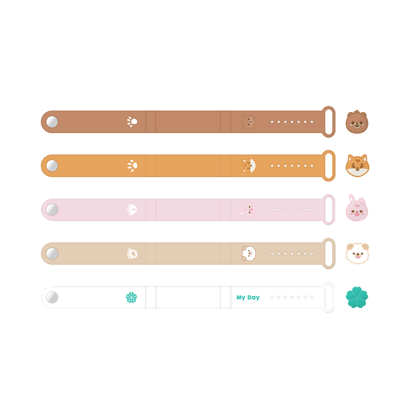 DAY6 [The DECADE] Light Band Strap & Charm Set (2025 ver)