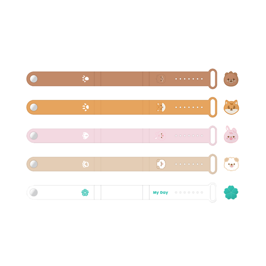 DAY6 [The DECADE] Light Band Strap & Charm Set (2025 ver)